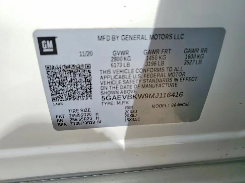 2021 BUICK ENCLAVE PREMIUM  