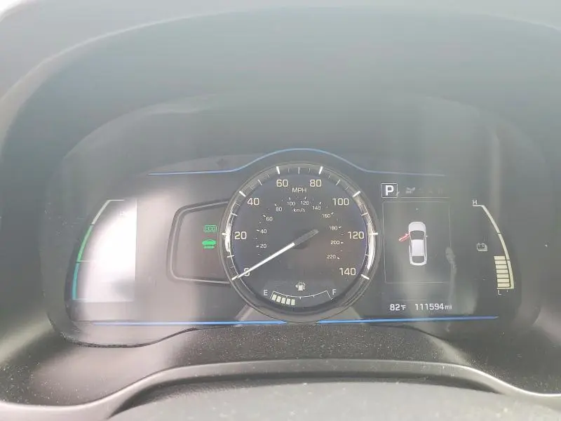 2019 HYUNDAI IONIQ BLUE  