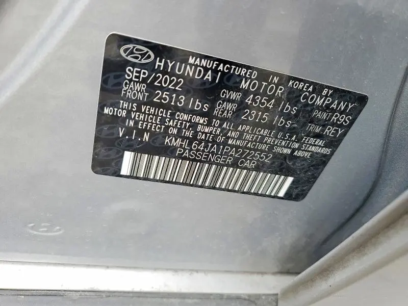 2023 HYUNDAI SONATA SEL  