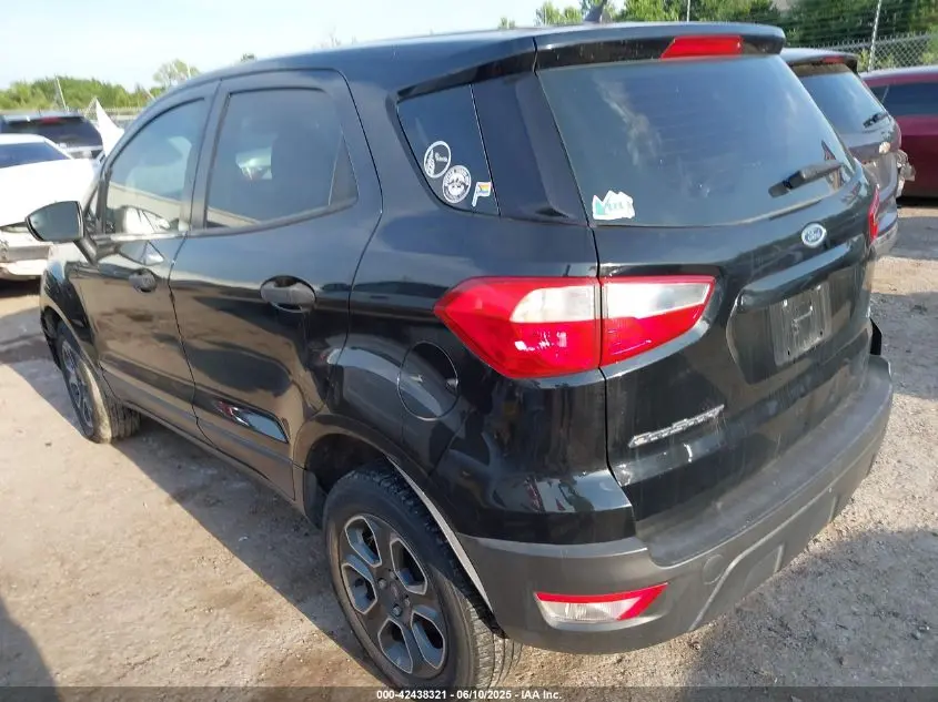 2018 FORD ECOSPORT S