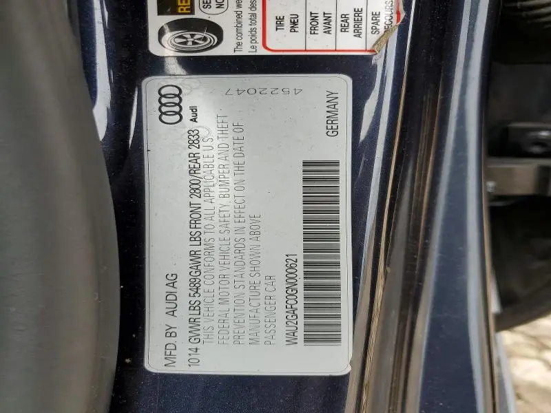 2016 AUDI A7 PRESTIGE  