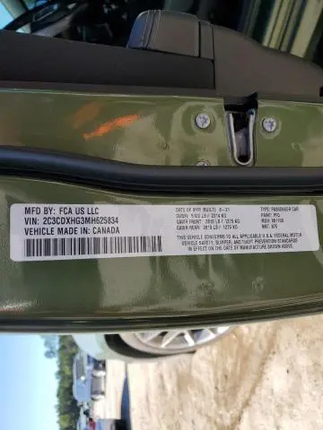 2021 DODGE CHARGER GT  