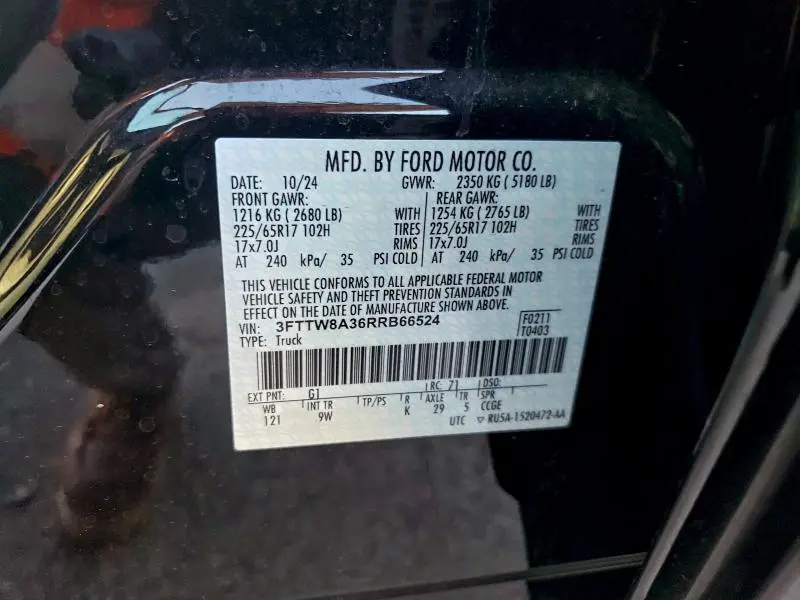 2024 FORD MAVERICK XL  