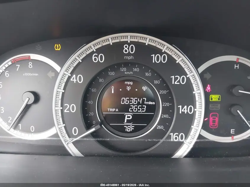 2014 HONDA ACCORD LX