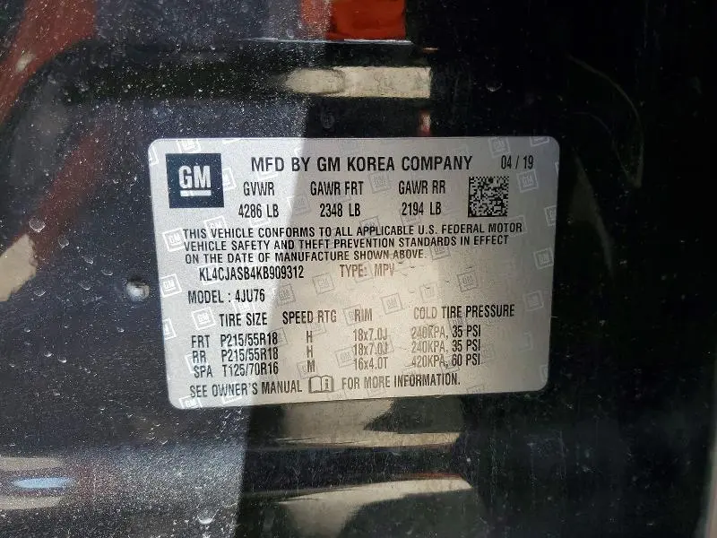 2019 BUICK ENCORE PREFERRED  