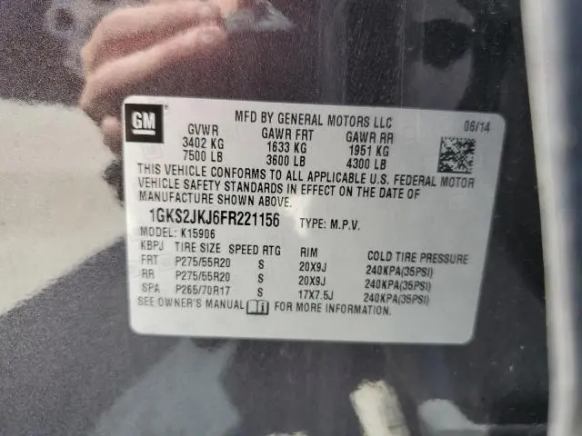 2015 GMC YUKON XL DENALI  
