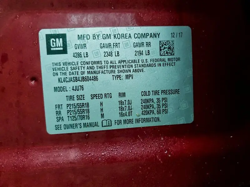 2018 BUICK ENCORE PREFERRED  