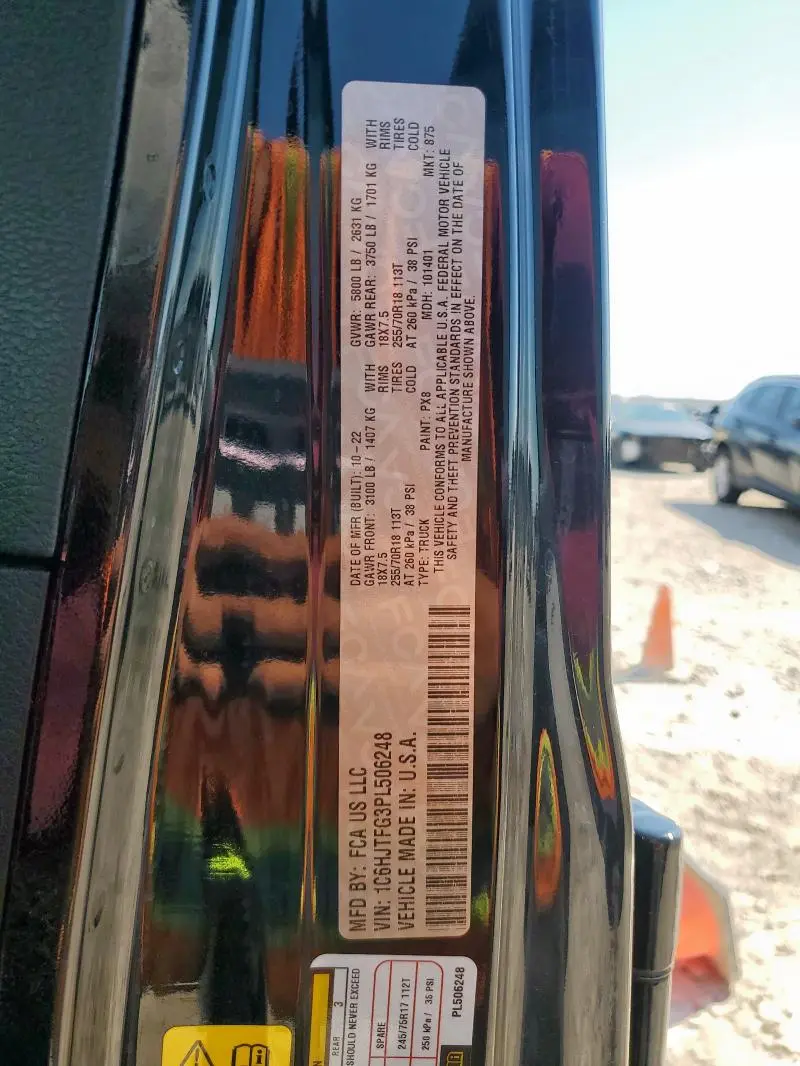 2023 JEEP GLADIATOR OVERLAND  