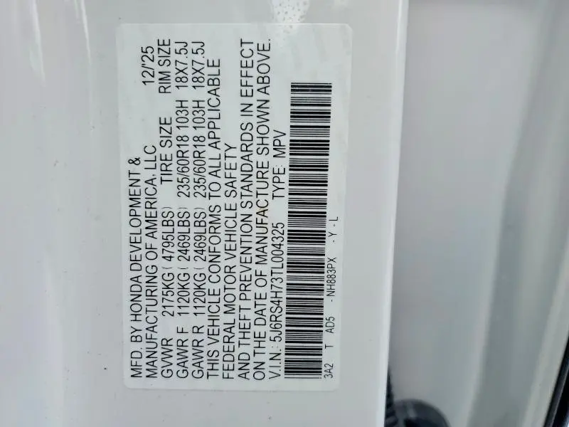 2026 HONDA CR-V EXL  