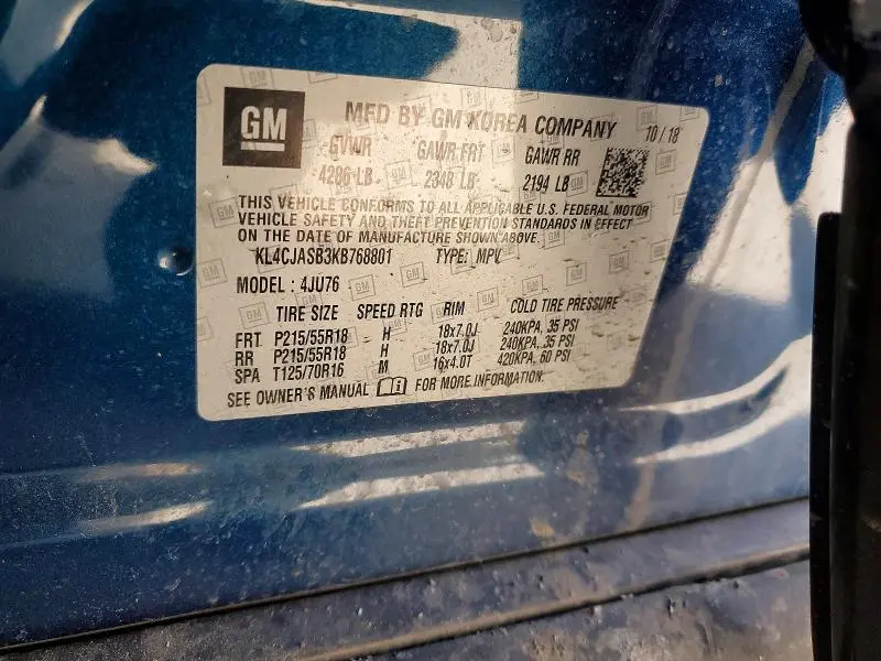 2019 BUICK ENCORE PREFERRED  