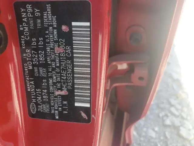 2017 HYUNDAI ACCENT SE  