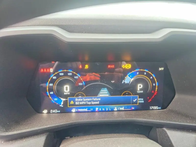 2024 CHEVROLET COLORADO - PRIOR FLEET - BAD BRAKE