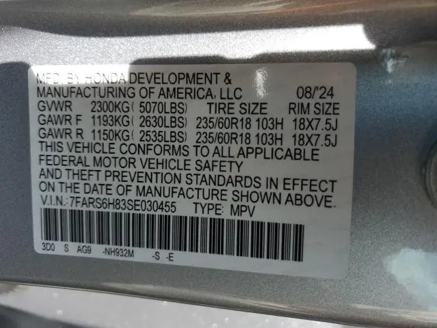 2025 HONDA CR-V SPORT-L  