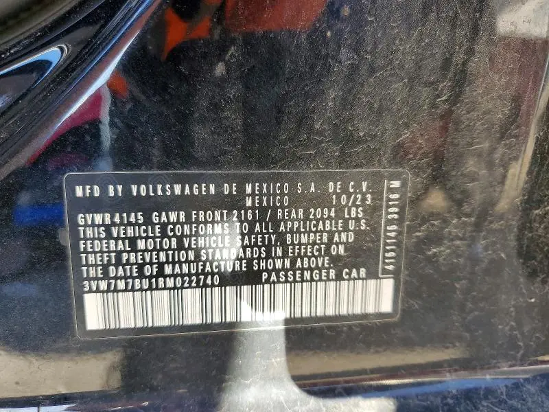 2024 VOLKSWAGEN JETTA SE  