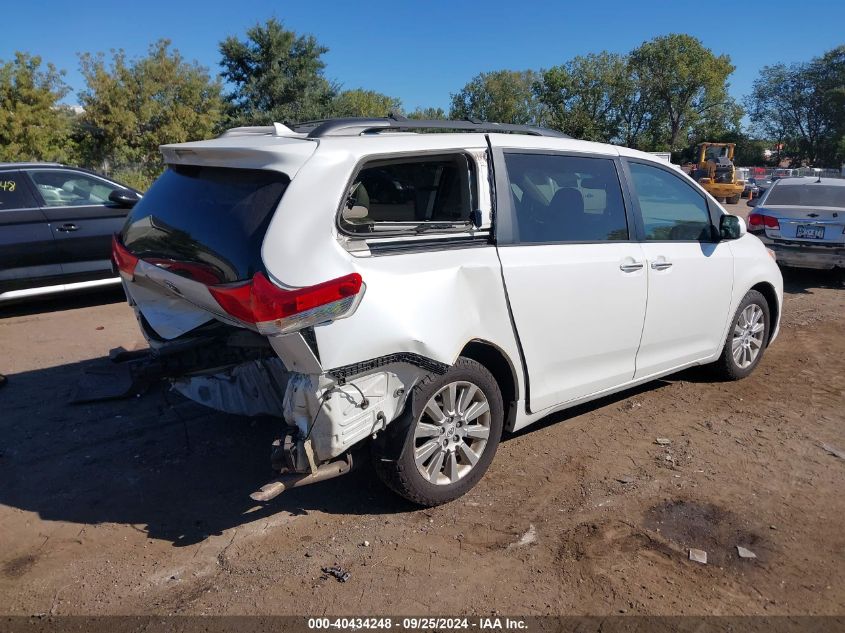 2011 TOYOTA SIENNA LIMITED