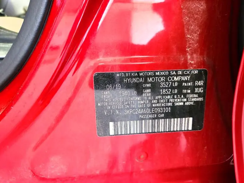 2020 HYUNDAI ACCENT SEL  