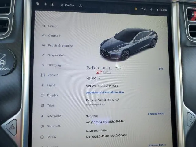 2013 TESLA MODEL S   