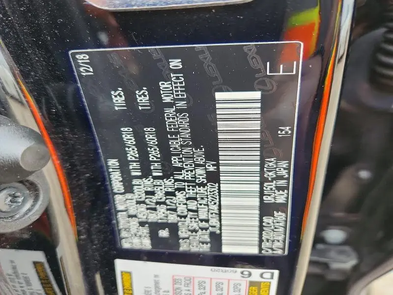 2019 LEXUS GX 460 BASE  