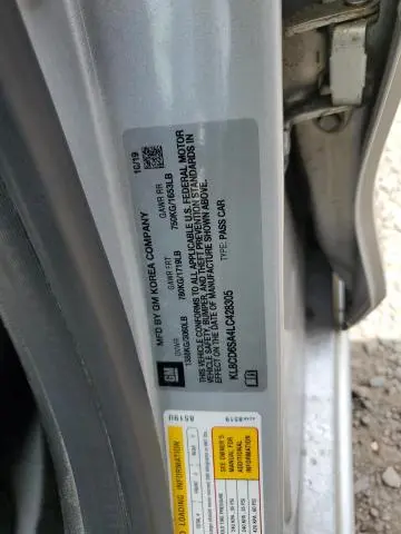 2020 CHEVROLET SPARK 1LT