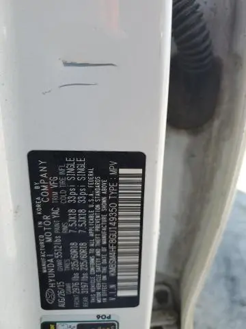 2016 HYUNDAI SANTA FE SE  