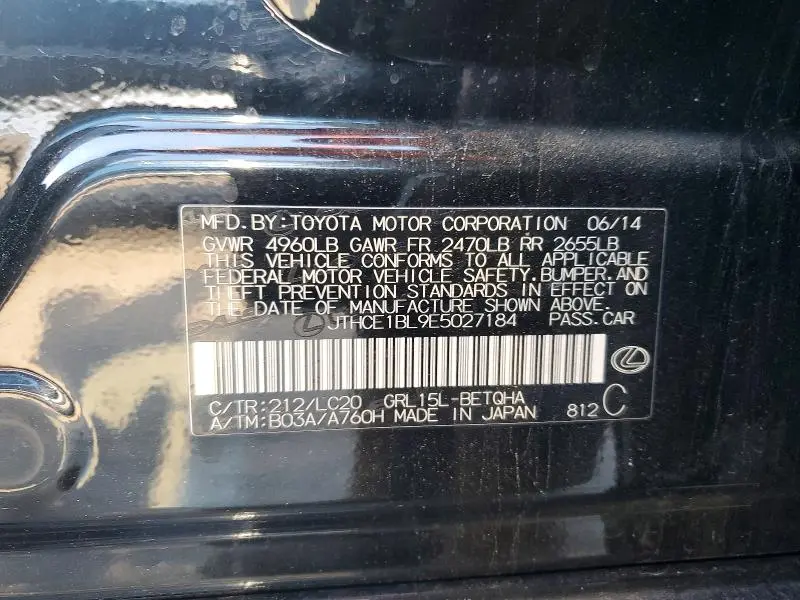 2014 LEXUS GS 350  