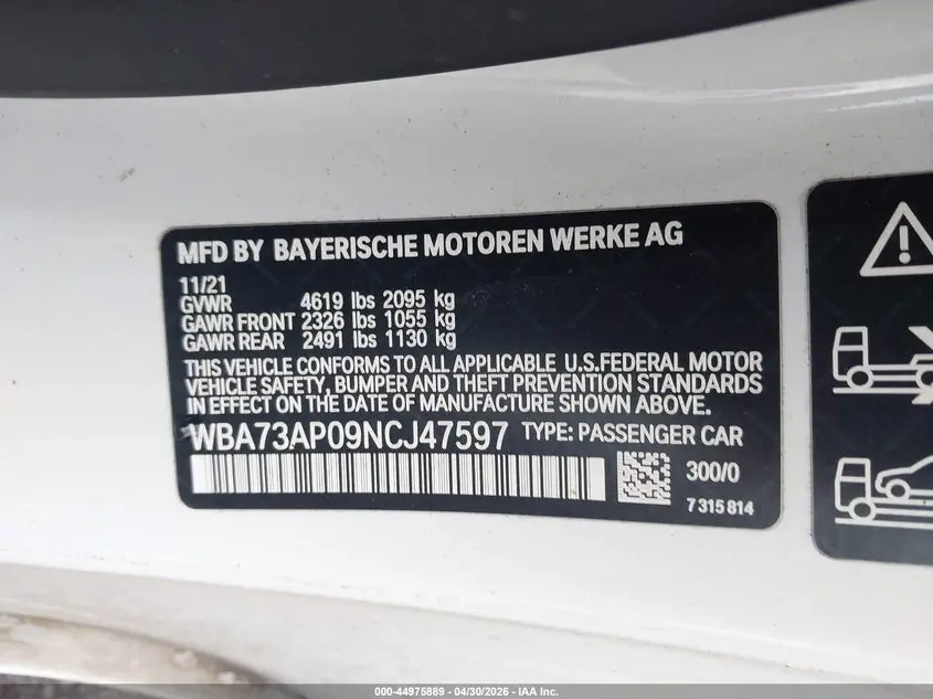 2022 BMW 430I XDRIVE