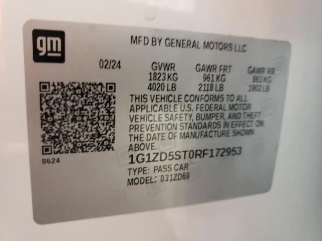 2024 CHEVROLET MALIBU LT