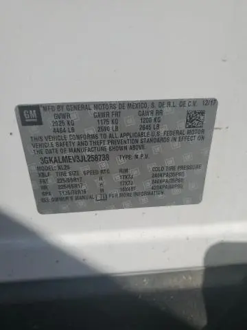 2018 GMC TERRAIN SLE