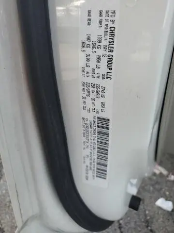 2012 DODGE GRAND CARAVAN SE  