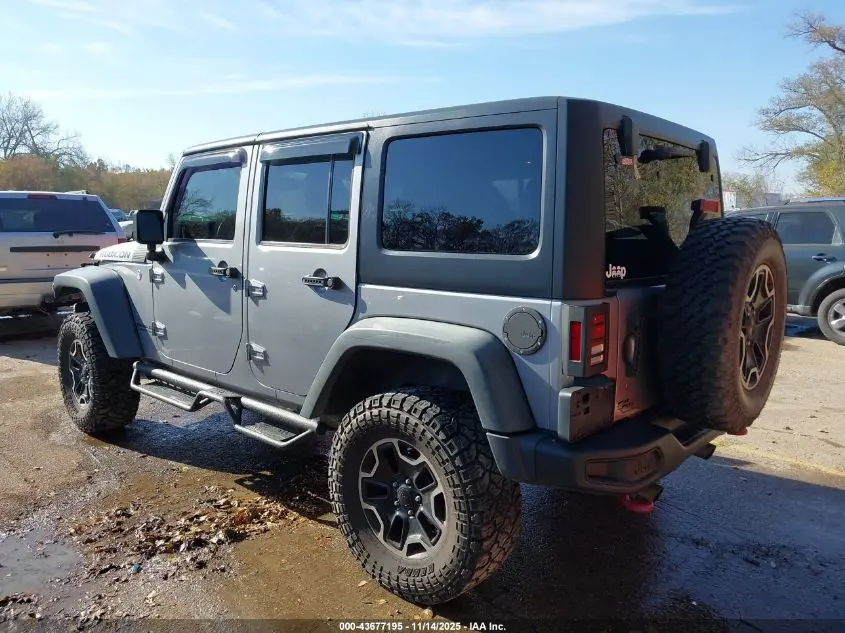 2016 JEEP WRANGLER UNLIMITED RUBICON HARD ROCK