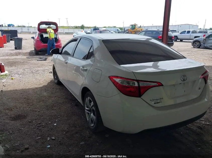 2016 TOYOTA COROLLA S