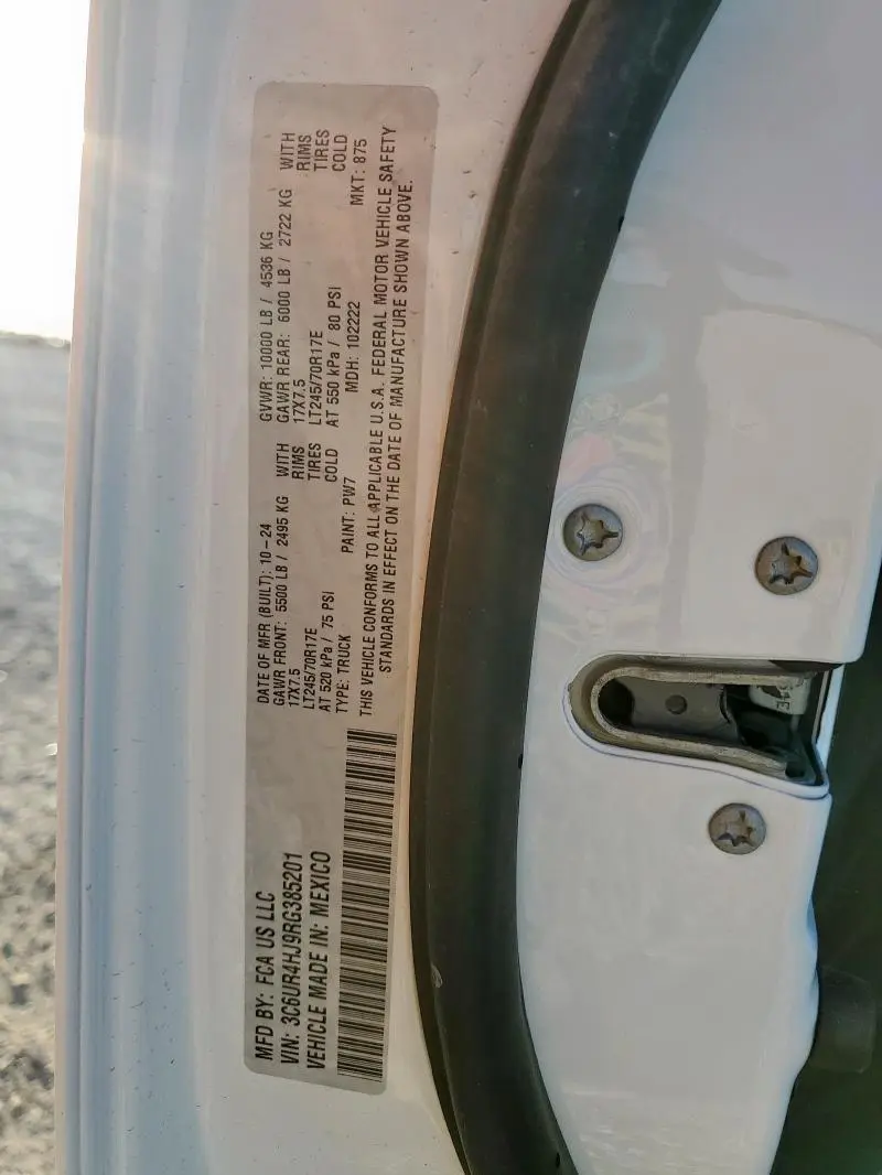 2024 RAM 2500 TRADESMAN  