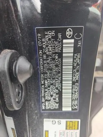 2020 TOYOTA COROLLA LE