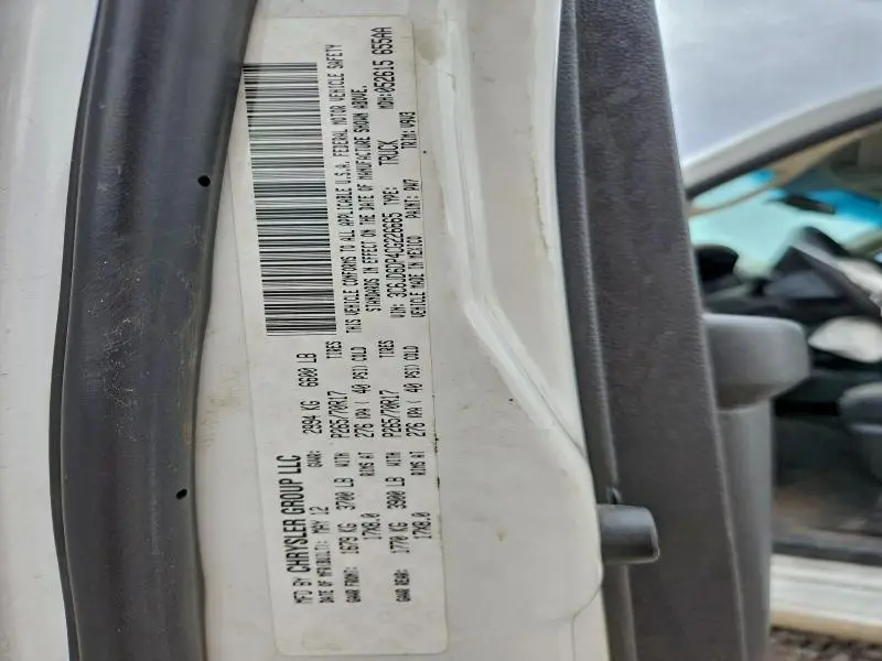 2012 DODGE RAM 1500 ST  