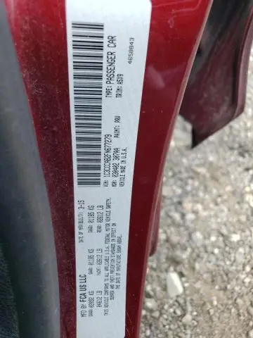 2015 CHRYSLER 200 LIMITED  