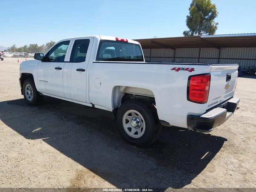 2018 CHEVROLET SILVERADO 1500 WT
