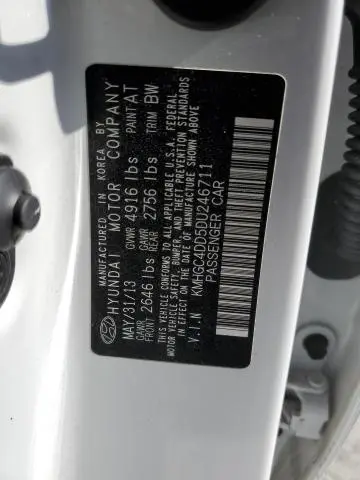 2013 HYUNDAI GENESIS 3.8L  