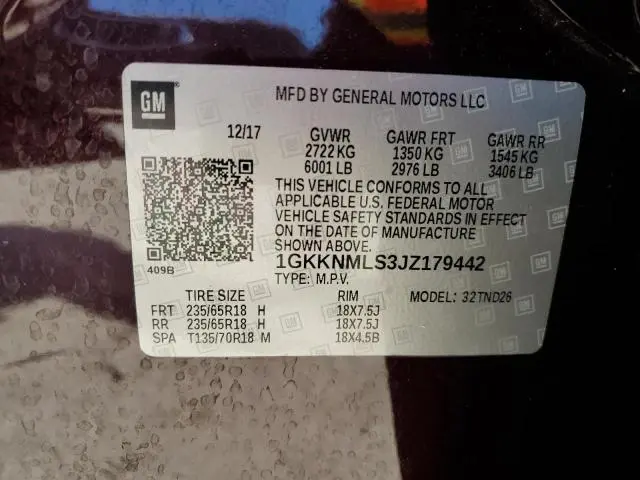 2018 GMC ACADIA SLT-1  