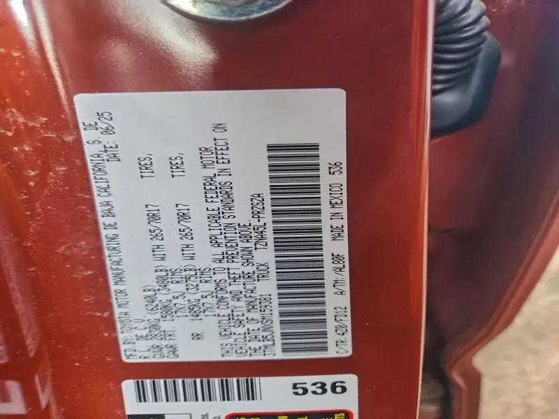 2025 TOYOTA TACOMA DOUBLE CAB  