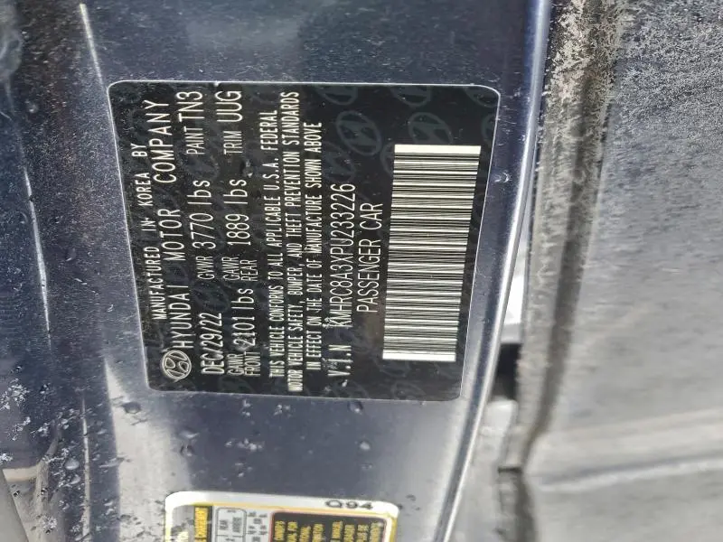 2023 HYUNDAI VENUE SEL  