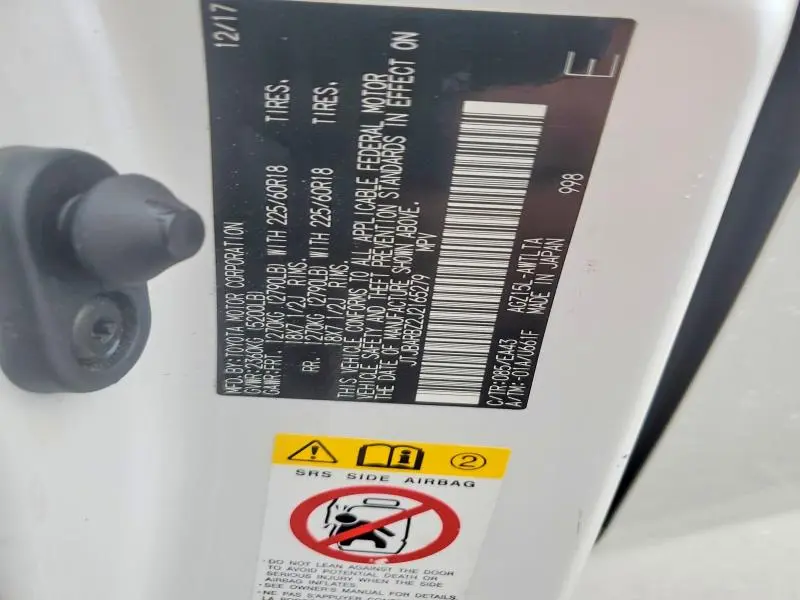 2018 LEXUS NX 300 BASE  