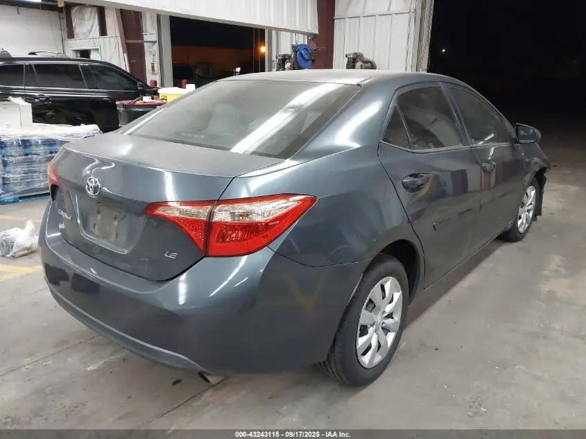 2017 TOYOTA COROLLA LE