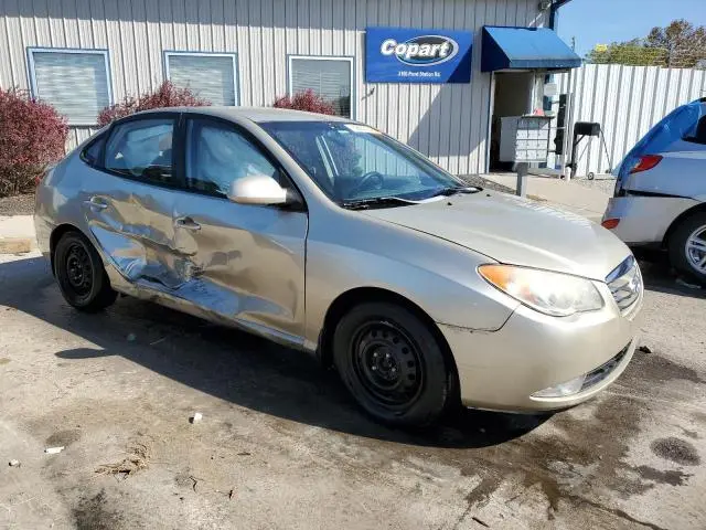 2010 HYUNDAI ELANTRA BLUE  