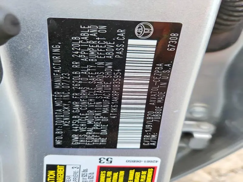 2023 TOYOTA CAMRY XSE  