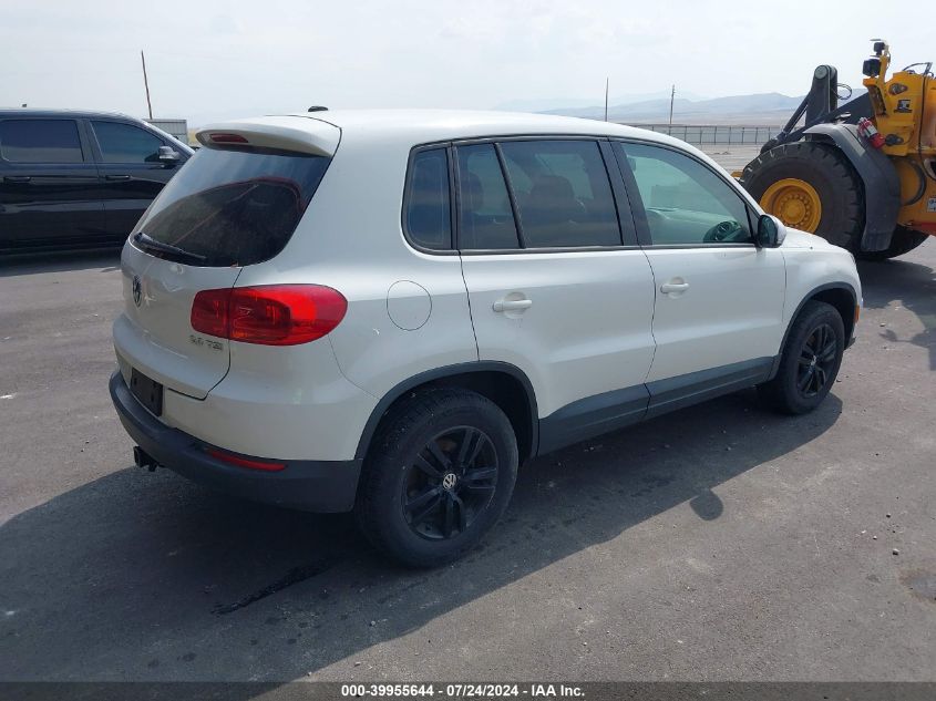 2013 VOLKSWAGEN TIGUAN S