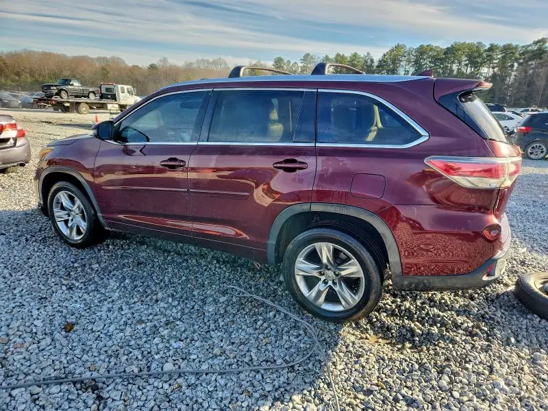 2015 TOYOTA HIGHLANDER LIMITED  