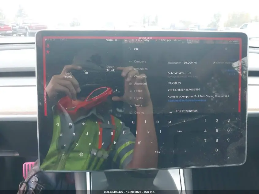 2020 TESLA MODEL 3 STANDARD RANGE PLUS REAR-WHEEL DRIVE/STANDARD RANGE REAR-WHEEL DRIVE