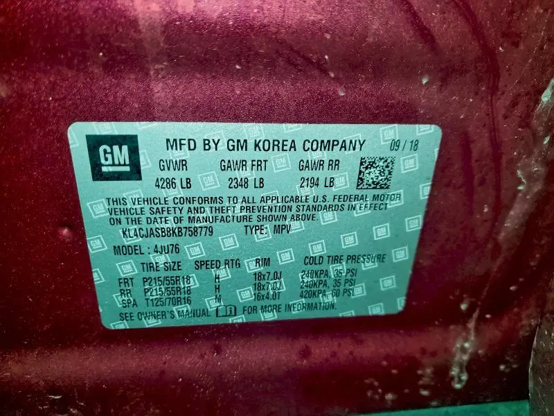 2019 BUICK ENCORE PREFERRED  