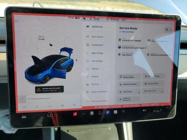 2019 TESLA MODEL 3   
