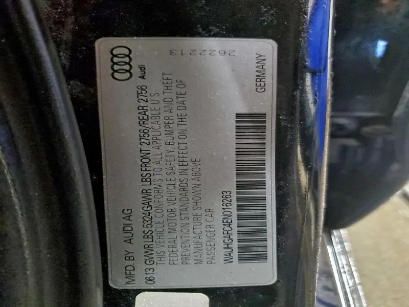 2014 AUDI A6 PRESTIGE  